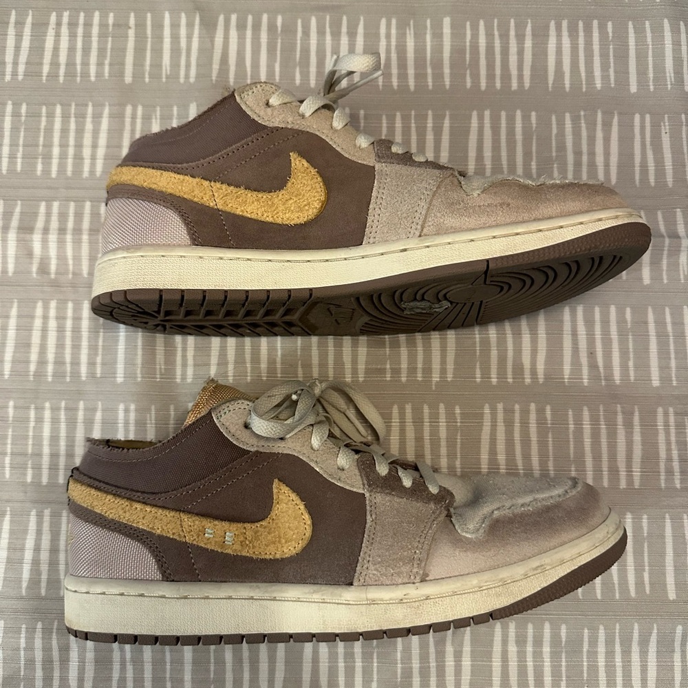 Jordan 1 low - Brown and Tan